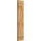 Ekena Millwork Joined Board-n-Batten Shutters w/Z-Bar, Rough Sawn Western Red Cedar, 10 3/4W x 50H, PR RBJ06Z11X050RWR - alternate 4